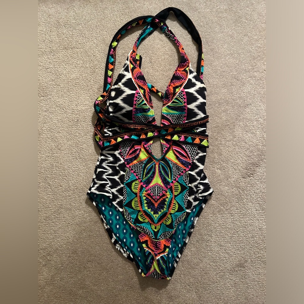 Trina Turk swim suit size 14
